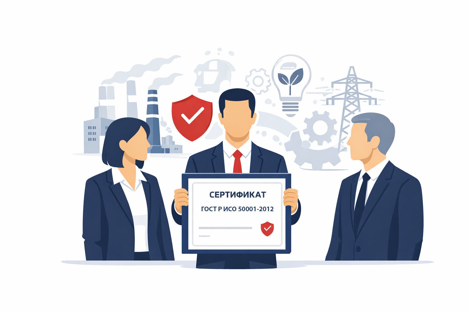 Оформление сертификата ГОСТ Р ИСО 50001-2012 в Назрани и по всему Назрановскому району Республики Ингушетия