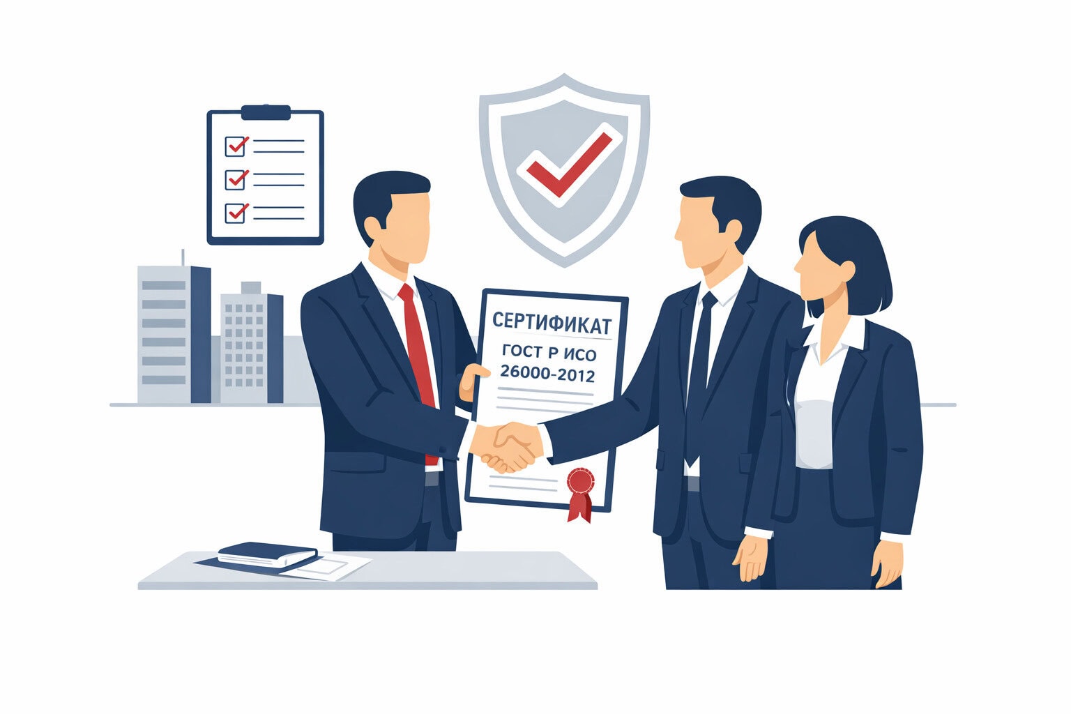 Порядок оформления сертификата ГОСТ Р ИСО 26000-2012 в Назрани