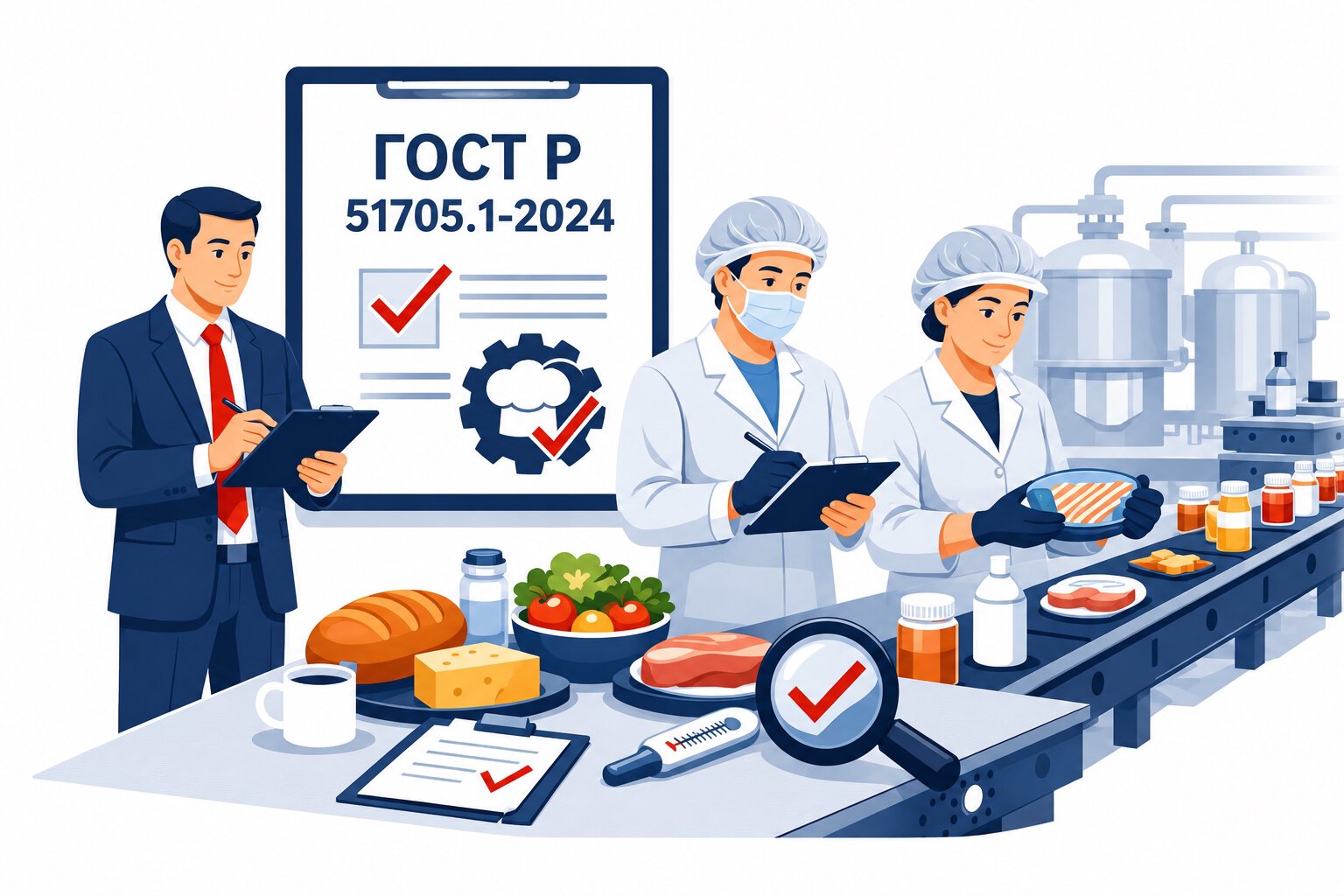 Оформление ГОСТ Р 51705.1 2024 ХАССП в Назрани