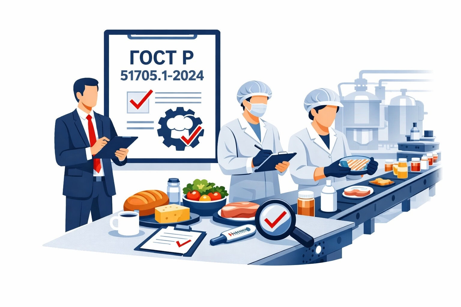 Оформление ГОСТ Р 51705.1 2024 ХАССП в Назрани